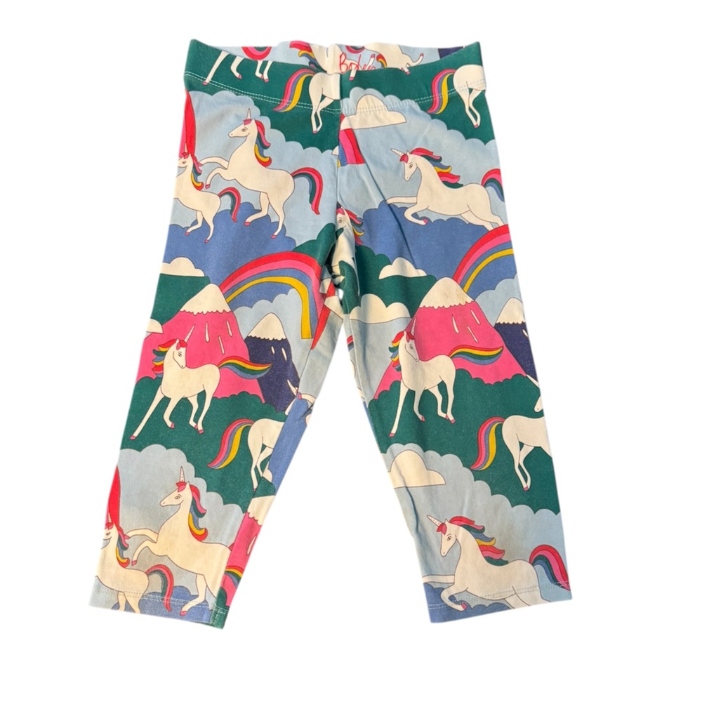 Boden Multicolor Unicorn Print Leggings
